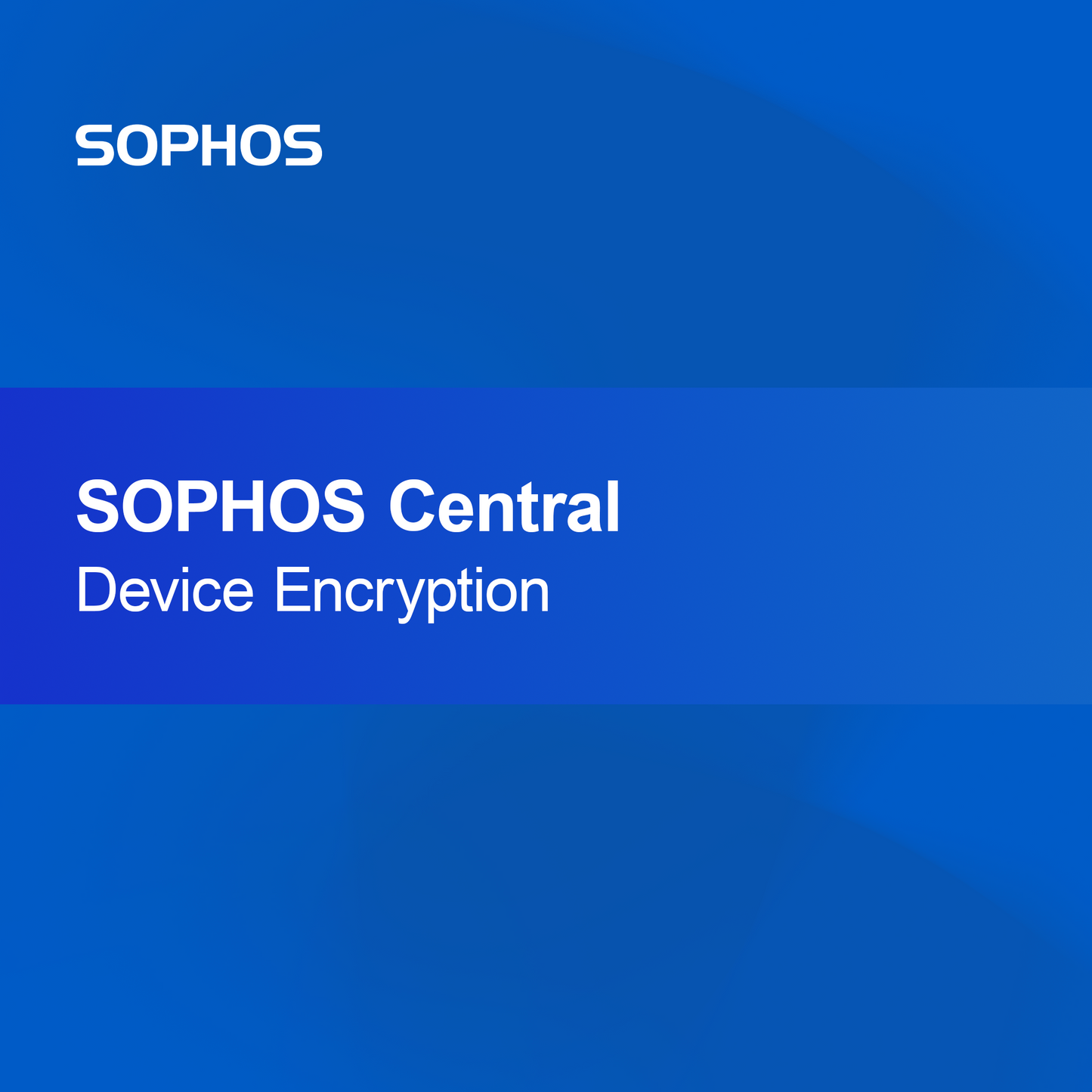SOPHOS Central šifriranje naprav
