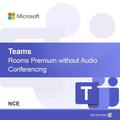 Teams Rooms Premium brez avdio konferenc (NCE)