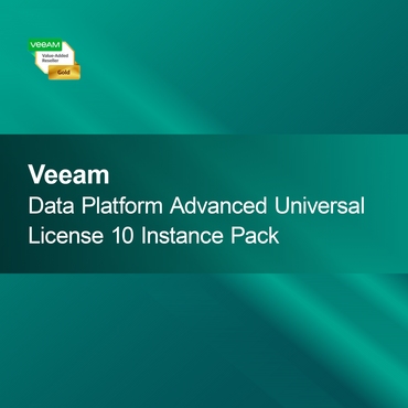 Veeam Data Platform Advanced Universal License 10 paket primerkov
