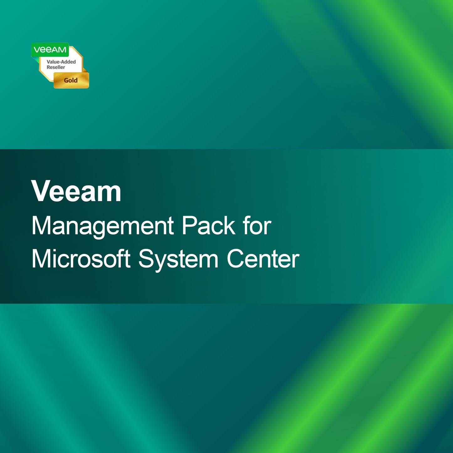 Veeam Management Pack za Microsoft System Center