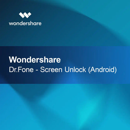 Wondershare Dr.Fone - Odklep zaslona (Android)