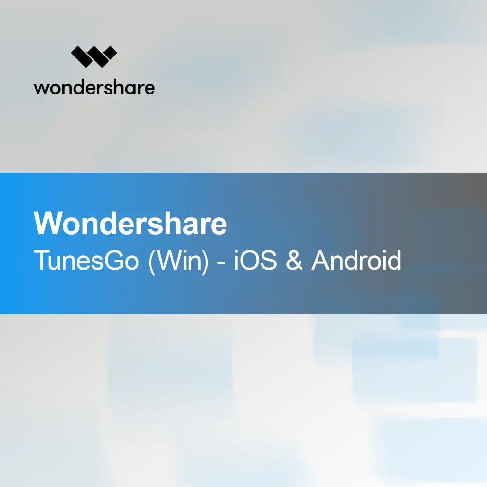 Wondershare TunesGo (Win) - iOS in Android